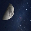 Abb. Mond am Himmel (Stellarium)
