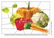 Zum Erntedank-Puzzlebild Nr.1 (Gemüse) - Kindergottesdienst