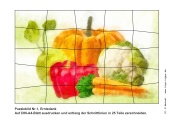 Puzzlebild Nr.1, Erntedank Gemüse (25 Teile) - Kindergottesdienst