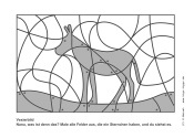 Vorschau Lösung Vexierbild „Esel“ - Kindergottesdienst