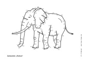 Zum Zahlenbild „Elefant“ - Kindergottesdienst