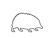 Zum Bild „Igel“ - Kindergottesdienst