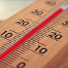 Thermometer bei 40 Grad