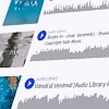 Abb. Audio-Bibliothek am Bildschirm Abb. Audio-Bibliothek am Bildschirm