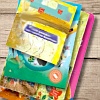 Abb. Bilderbücher nach Größe sortiert - Kindergottestdienst Abb. Bilderbücher nach Größe sortiert - Kindergottestdienst