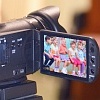 Abb. Aufnahme mit dem Camcorder Abb. Aufnahme mit dem Camcorder