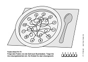 Fadenrätsel Nr.10, Fastenzeit, Lösung: FASTEN - Kindergottesdienst
