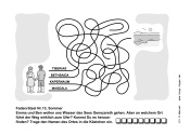 Fadenrätsel Nr.13, Sommer, Lösung: KAPERNAUM - Kindergottesdienst