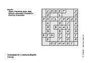 Knobelgitter Nr.2, Lösung - Kindergottesdienst