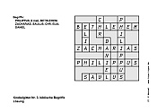 Knobelgitter Nr.3, Lösung - Kindergottesdienst