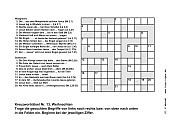 Kreuzworträtsel Nr.13, Weihnachten - Kindergottesdienst
