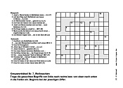 Kreuzworträtsel Nr.7, Weihnachten - Kindergottesdienst