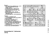 Kreuzworträtsel Nr.7, Lösung - Kindergottesdienst