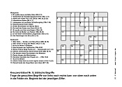 Kreuzworträtsel Nr.9, allgemeine bibl. Begriffe - Kindergottesdienst
