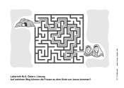 Labyrinth Nr.6, Lösung - Kindergottesdienst