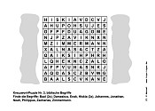 Vorschau Kreuzwortpuzzle Nr.3, allgemeine bibl. Begriffe - Kindergottesdienst