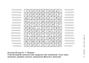 Kreuzwortpuzzle Nr.7, Pfingsten - Kindergottesdienst