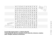 Suchsel Nr.3, allgemeine bibl. Begriffe für den Kindergottesdienst