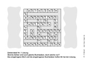 Zahlenrätsel Nr.1, Lösung - Kindergottesdienst