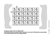 Druckvorlage 24 Briefmarken zum Spiel „Post von Methusalah“