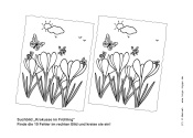 Suchbild „Krokusse im Frühling“ - Kindergottesdienst