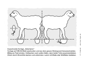 Ausschneide-Vorlage Osterlamm - Kindergottesdienst