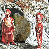 Abb. Römische Soldaten bewachen das Grab