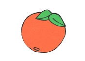 Treuekärtchen Orange - Kindergottesdienst