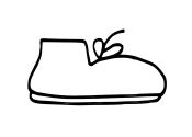 Treuekärtchen Schuh - Kindergottesdienst